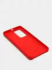 Бордовый защитный силиконовый чехол Silicone Cover HUAWEI P40 PRO