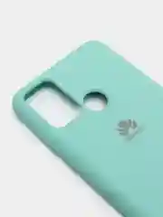 Бирюзовый защитный силиконовый чехол Silicone Cover HONOR 9A
