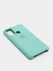 Бирюзовый защитный силиконовый чехол Silicone Cover HONOR 9A