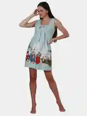 Ночная сорочка на широкой бретельке