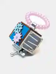 Синий бизикубик Мини NOVA Toys/ Развивающие игрушки/ Деревянные для малышей / Дорожный Бизиборд