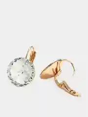 Белый серьги Xuping, серьги Swarovski, серьги Сваровски,серьги с кристаллами