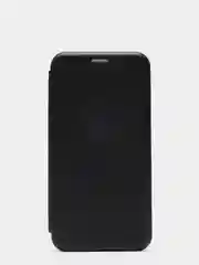 Черный чехол книжка Samsung Galaxy A6 Plus 2018 / J8 2018