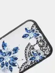 Синий чехол SAMSUNG A7 2017,A720