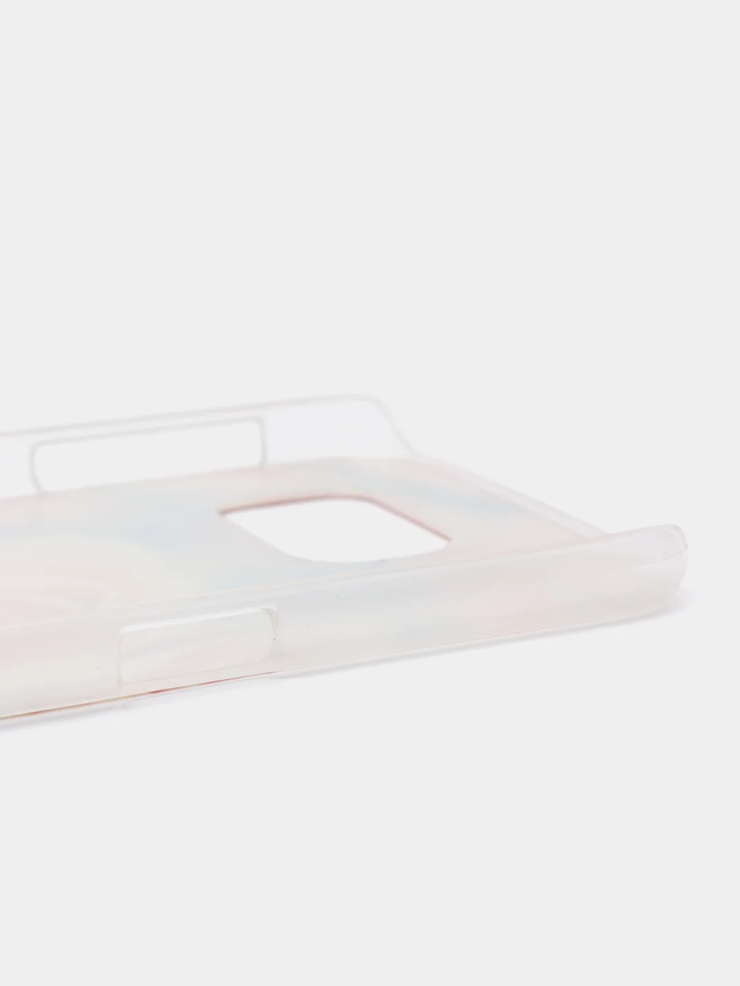 Бежевый чехол-накладка для Samsung S6