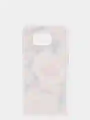 Бежевый чехол-накладка для Samsung S6