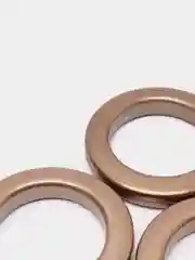 Бронзовый люверсы для штор, матовые, 4,5 х 6,5