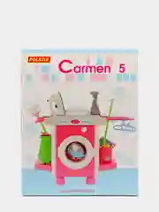 Набор "Carmen" №5 с аксессуарами (в пакете), игрушечный набор для девоек, утюг Полесье