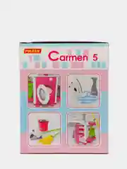 Набор "Carmen" №5 с аксессуарами (в пакете), игрушечный набор для девоек, утюг Полесье