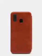 Коричневый чехол книжка SAMSUNG A30 / A20