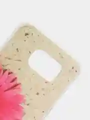 Оранжевый чехол-накладка для Samsung S6