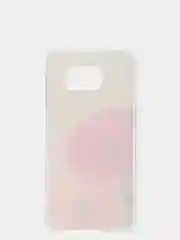 Оранжевый чехол-накладка для Samsung S6