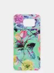 Лесной зеленый чехол-накладка для Samsung S6