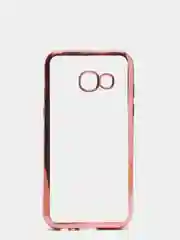 Вишнёвый чехол накладка Samsung A3 2017/ A320