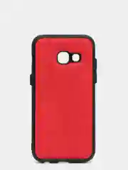 Красный чехол накладка Samsung A3 2017/ A320