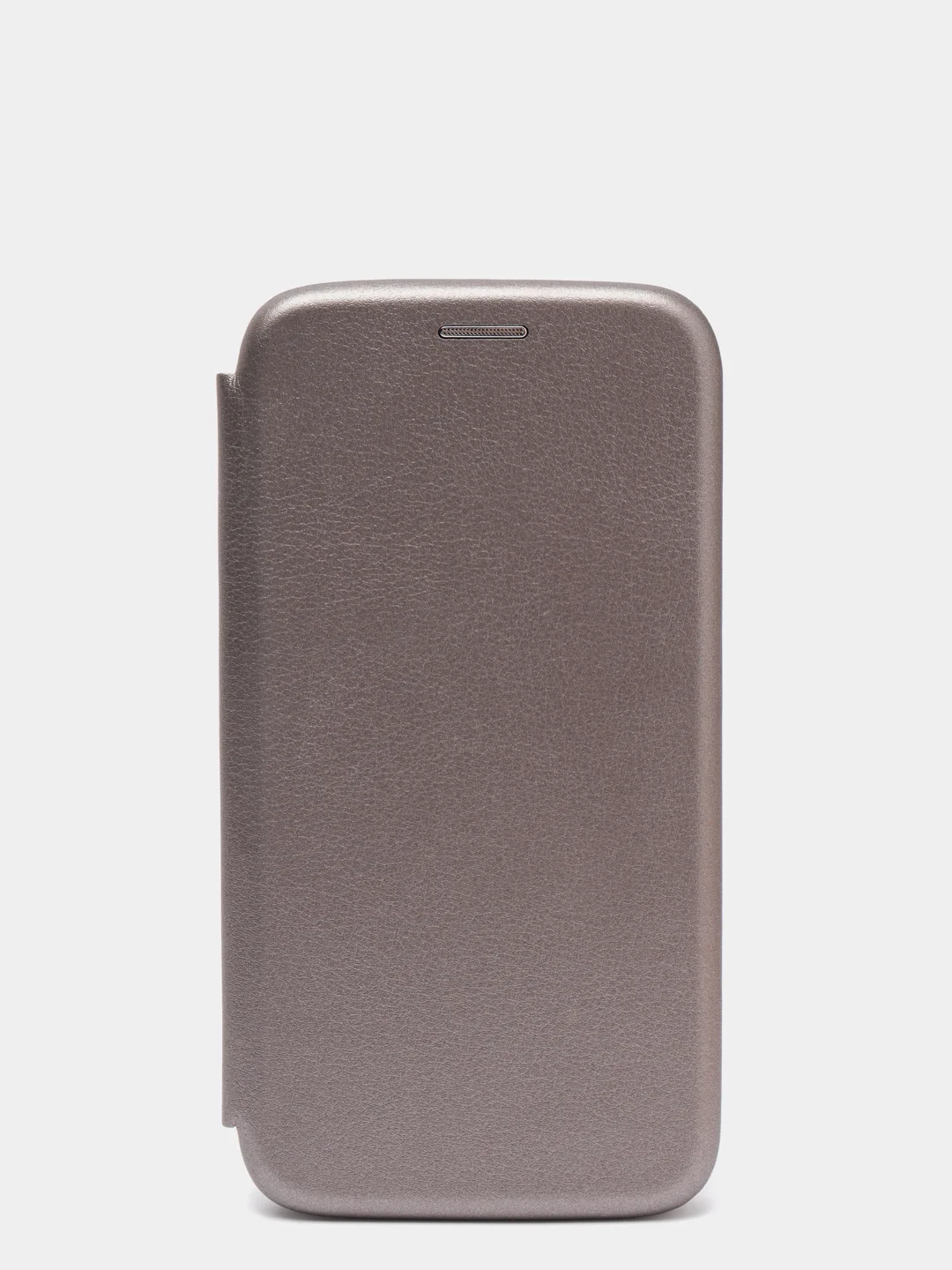 Серебряный чехол книжка XIAOMI REDMI GO