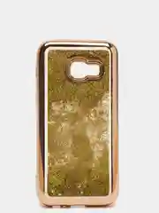 Желтый чехол аквариум Samsung A3 2017 / A320