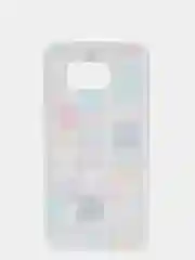 Светло-бежевый чехол-накладка для Samsung S6