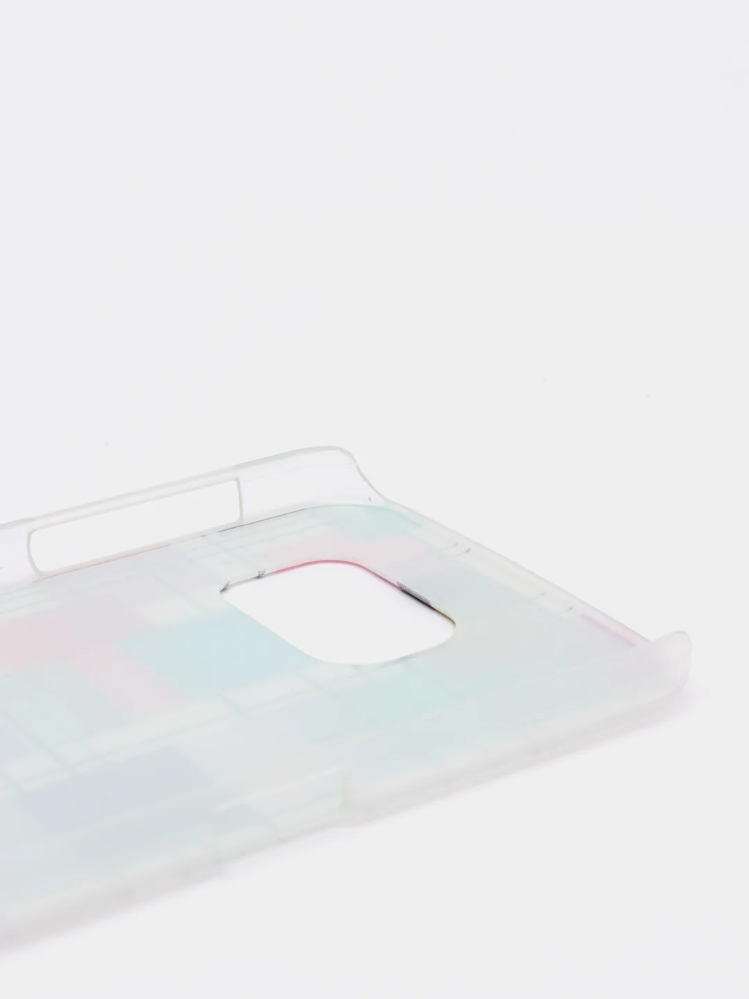 Светло-бежевый чехол-накладка для Samsung S6