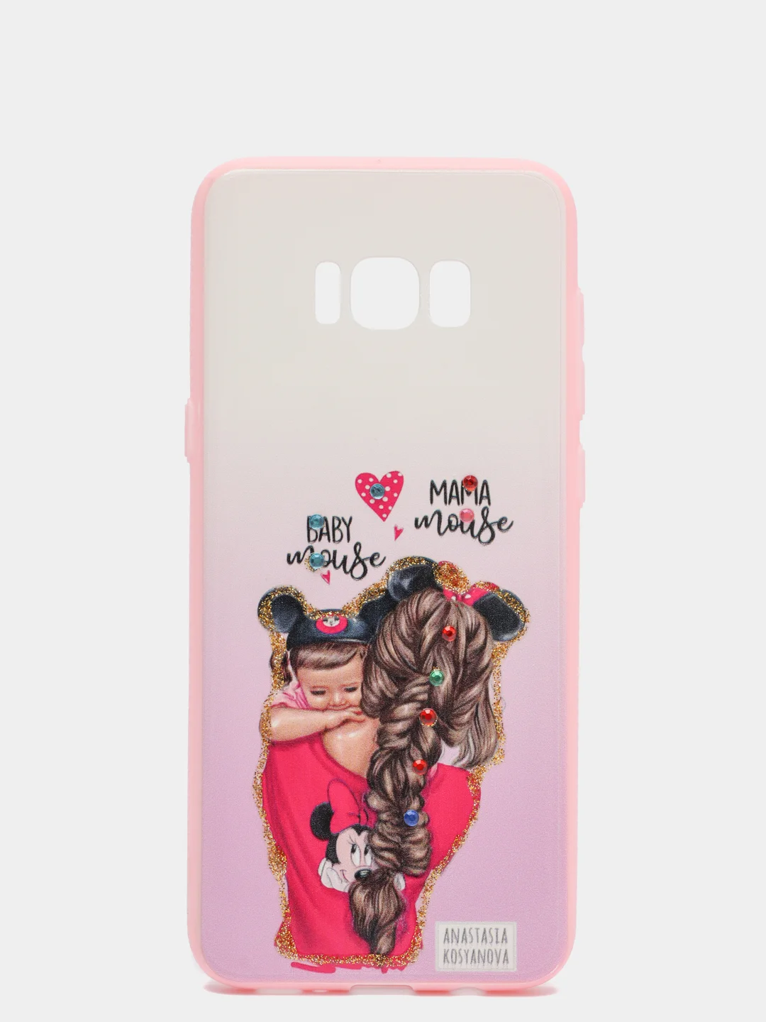 Вишнёвый чехол SAMSUNG S8 PLUS