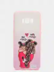 Вишнёвый чехол SAMSUNG S8 PLUS