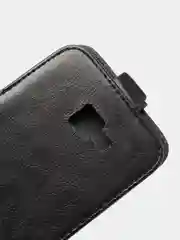 Черный чехол книжка флип SAMSUNG A7 2016