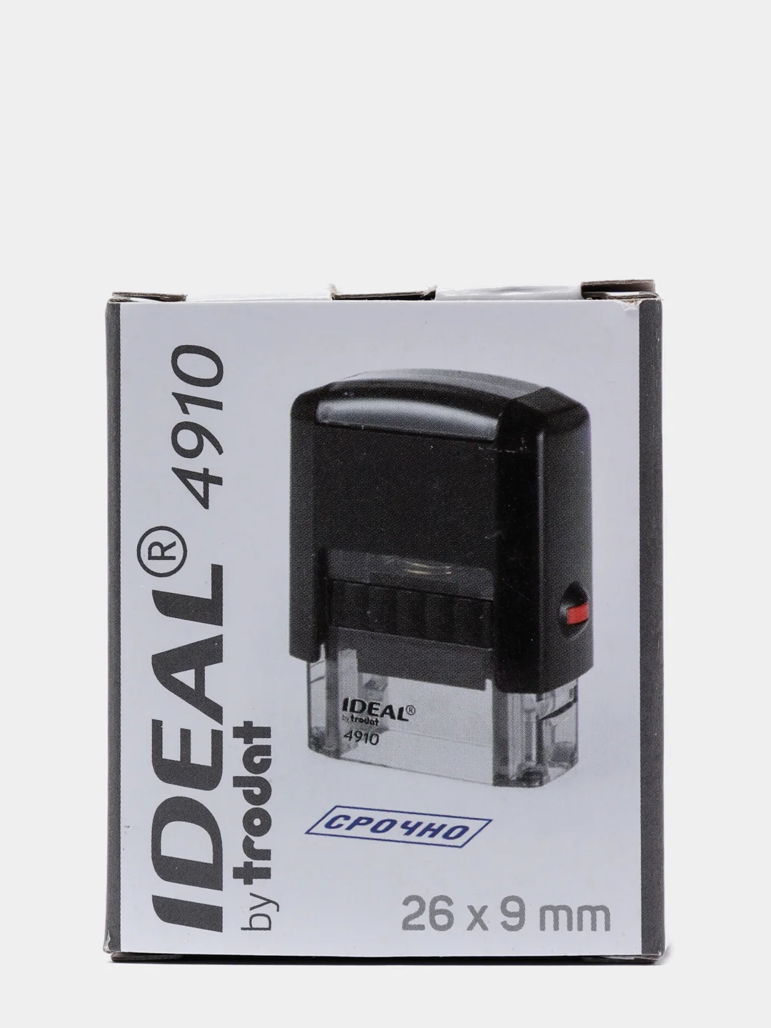 IDEAL 4910 Автоматическая оснастка для штампа (26 х 9 мм.) чёрный