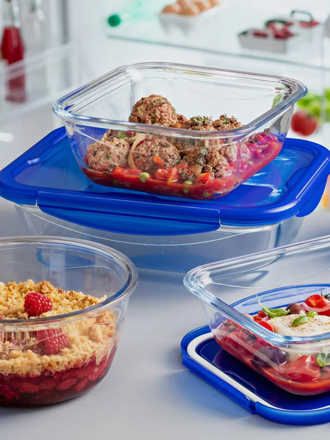 Форма для запекания с крышкой Cook & Go прямоугольная, 30 х 22 см, 3.3 л