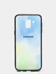 Голубой чехол для Samsung J6 2018