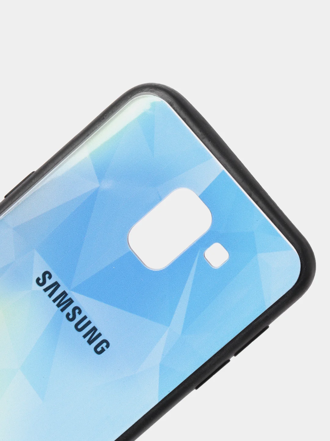 Голубой чехол для Samsung J6 2018