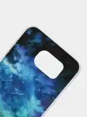 Черный чехол-накладка для Samsung S6