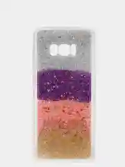 Серебряный чехол SAMSUNG S8 PLUS