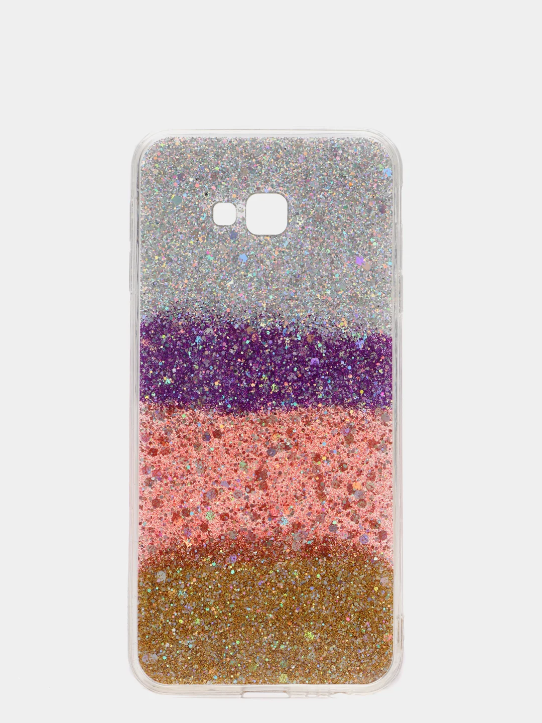 Серебряный чехол SAMSUNG J4 PLUS / J4+