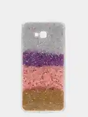 Серебряный чехол  SAMSUNG J4 PLUS / J4+