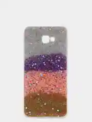 Серебряный чехол  SAMSUNG J4 PLUS / J4+