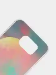 Коралловый меланж чехол-накладка для Samsung S6