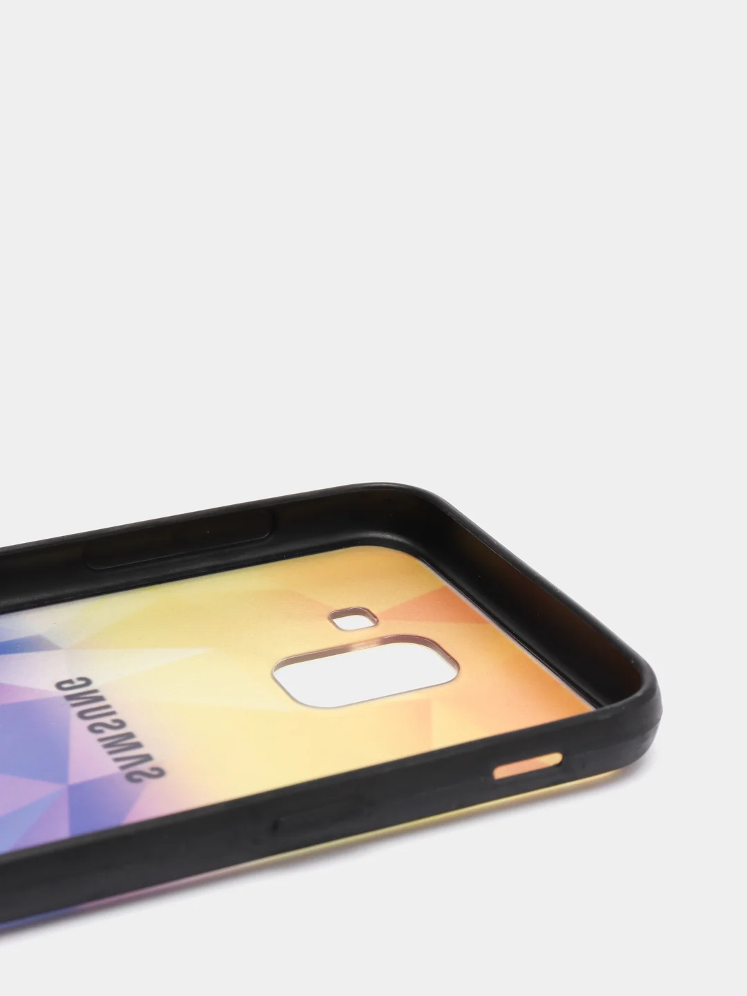 Желтый чехол для Samsung J6 2018