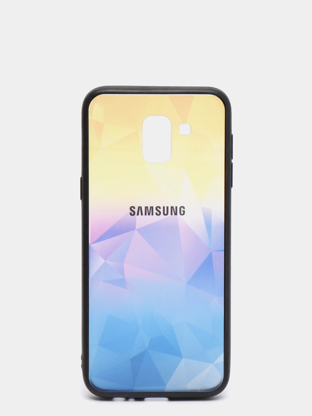 Желтый чехол для Samsung J6 2018