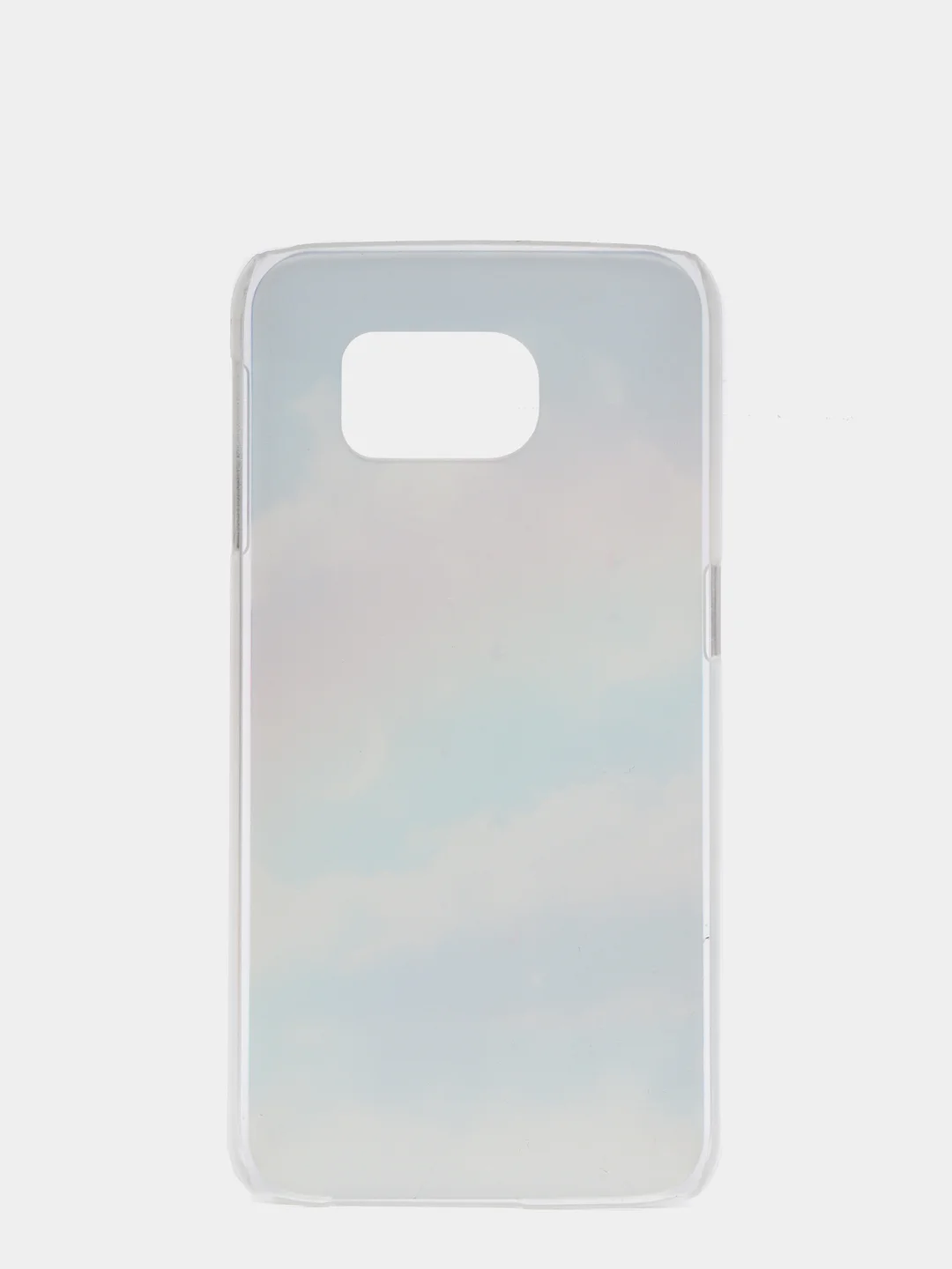 Небесно-голубой чехол-накладка для Samsung S6