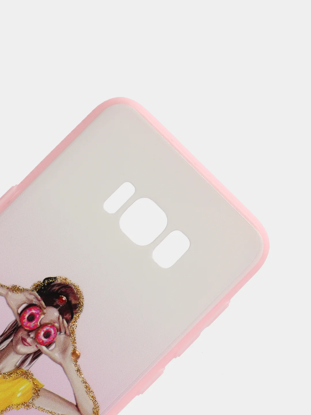 Розовый чехол SAMSUNG S8 PLUS