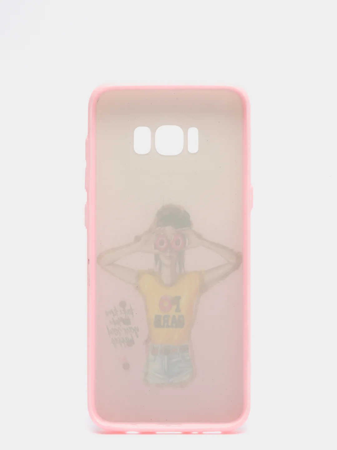 Розовый чехол SAMSUNG S8 PLUS