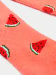 Кораллово-розовый колготки махровые, детские, из хлопка, рост 75-150 см