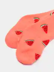 Кораллово-розовый колготки махровые, детские, из хлопка, рост 75-150 см