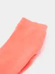 Кораллово-розовый колготки махровые, детские, из хлопка, рост 75-150 см