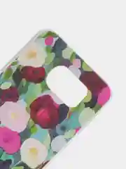 Багровый чехол-накладка для Samsung S6