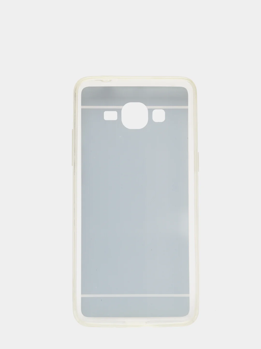 Серебряный чехол-накладка для Samsung J2 prime / G530