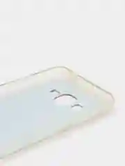 Серебряный чехол-накладка для Samsung J2 prime / G530