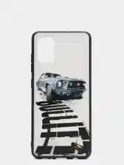 Черный чехол-накладка Samsung A51