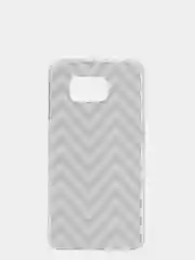 Белый чехол-накладка для Samsung S6