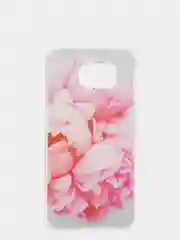 Алый чехол-накладка для Samsung S6